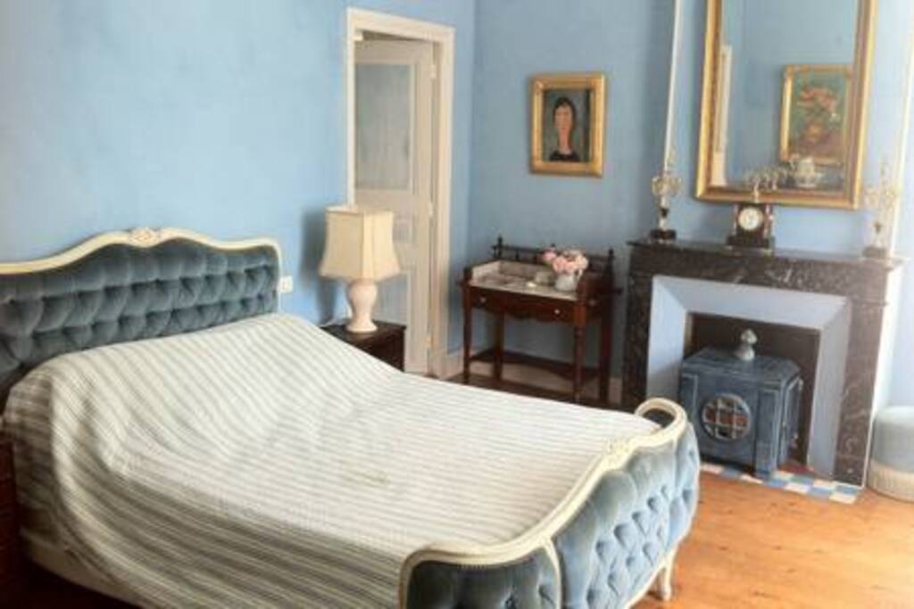 chambre bleue