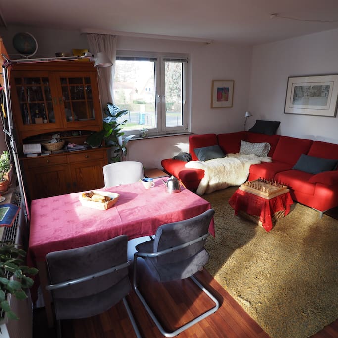 Wohnzimmer, Sofaecke