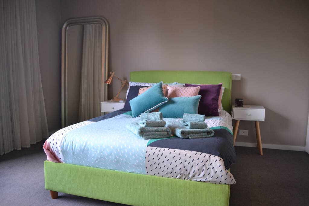 Bedroom with double bed