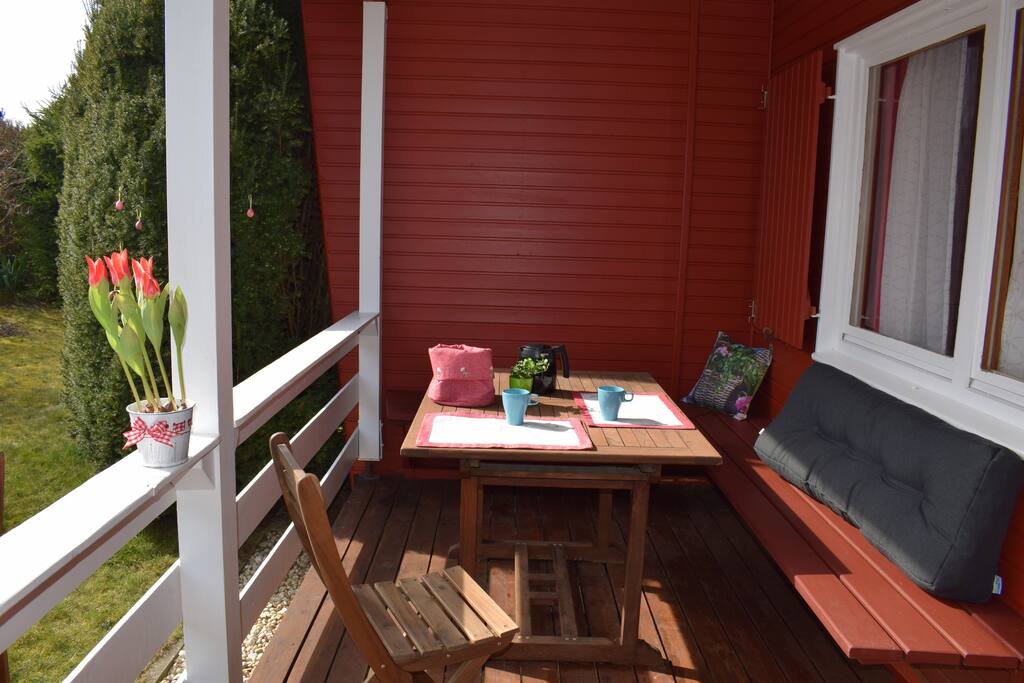 Überdachte Veranda