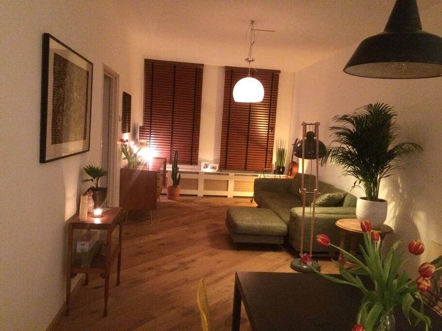 Gezellige, huiselijke woonkamer