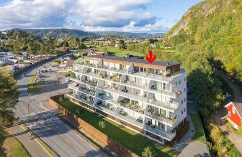 Beachfront penthouse apartment