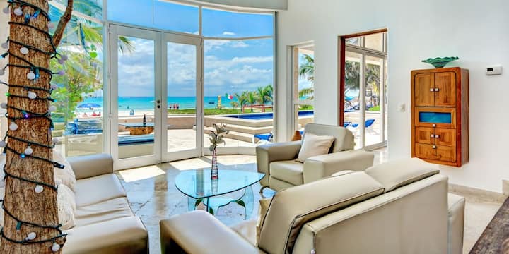 Chef, On Ocean, Airport Transfer Incl! Pool, Maid - Playa del Carmen