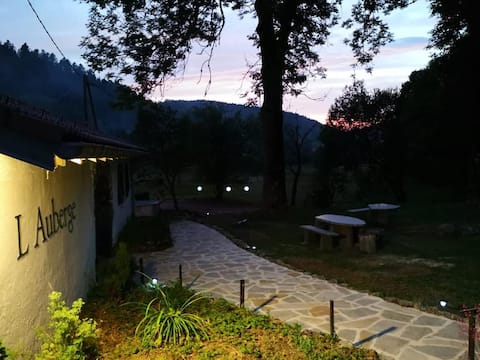 Spacious family inn surrounded by nature