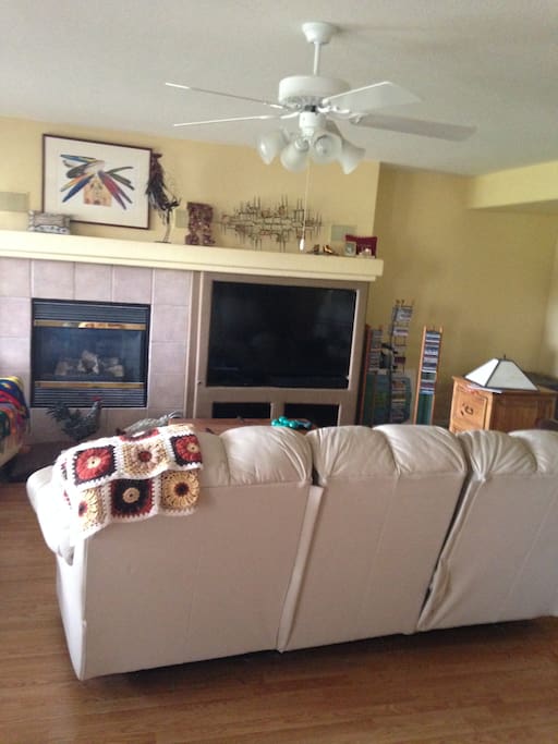 Guest living area