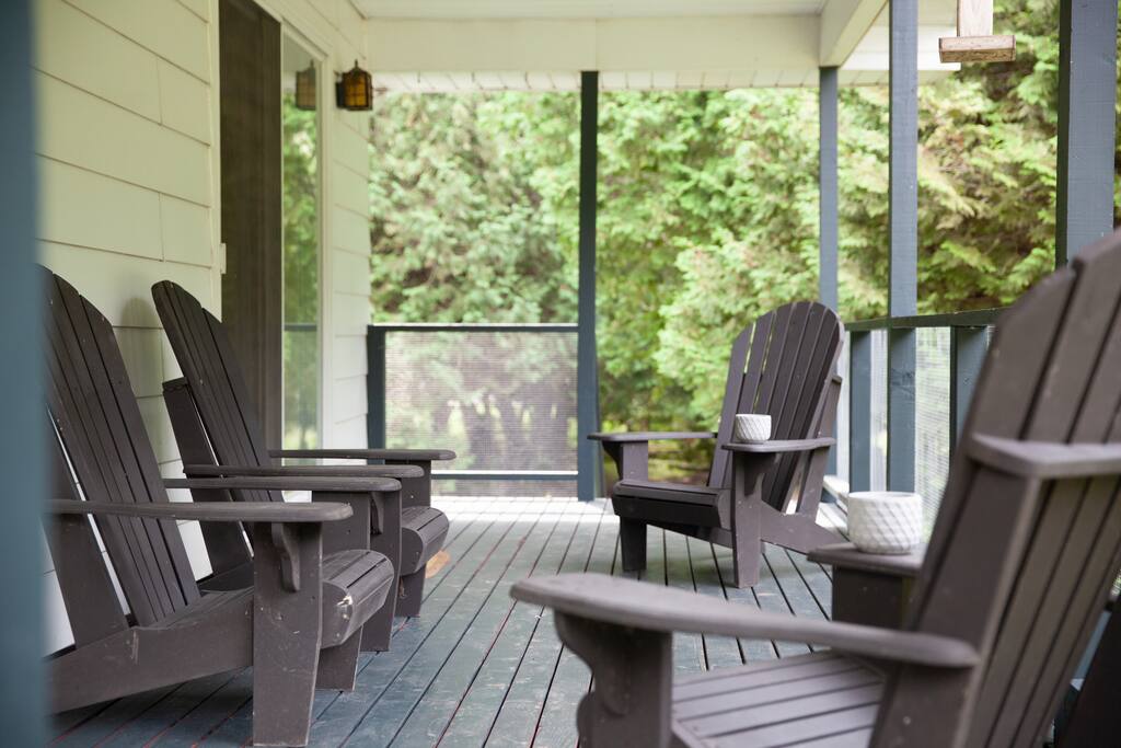 Adirondack chairs. Many more where that came from!