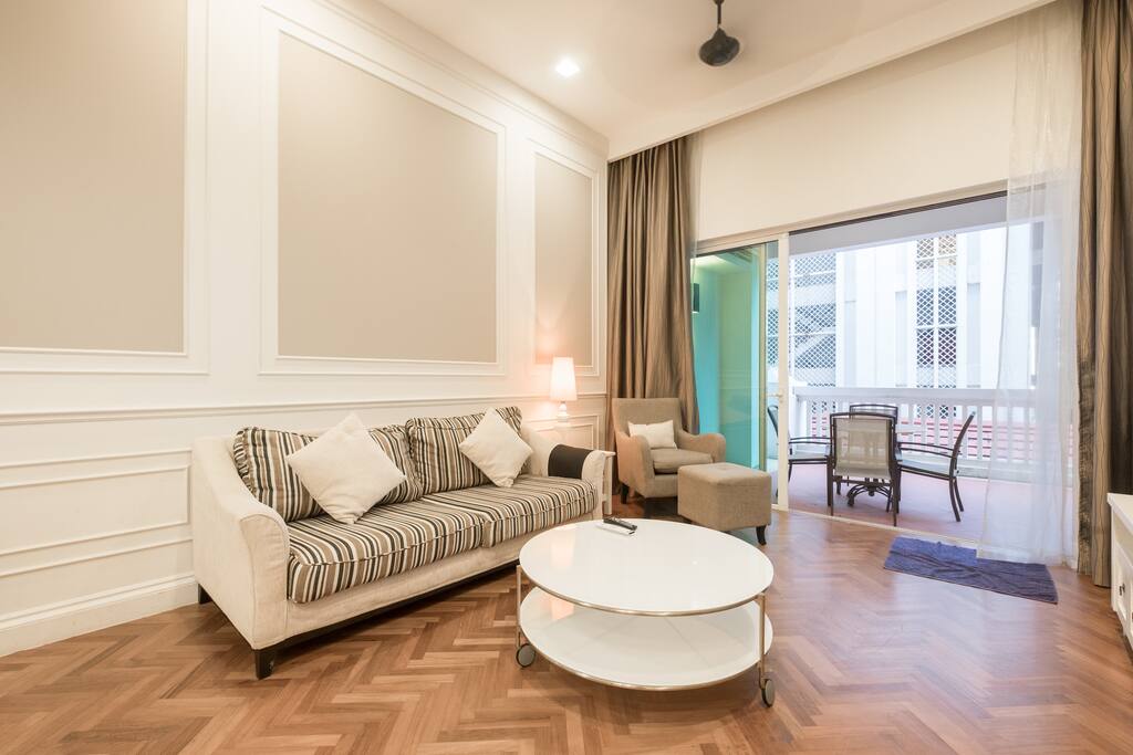 Living Room & terrace.