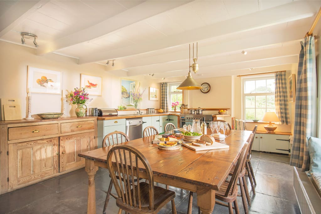The farmhouse kitchen
