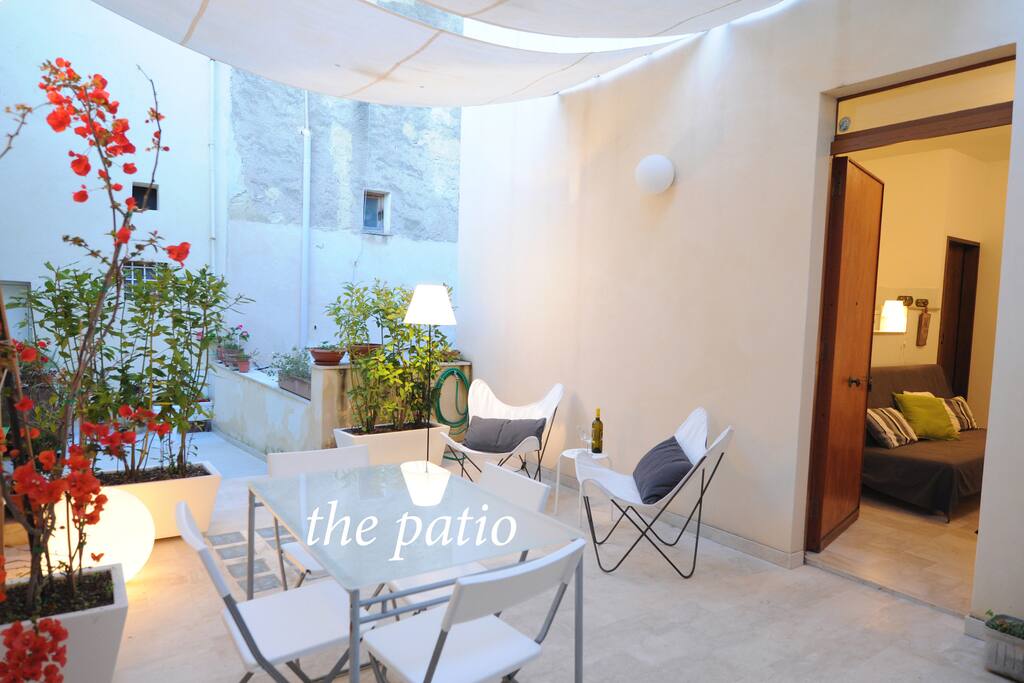 The patio