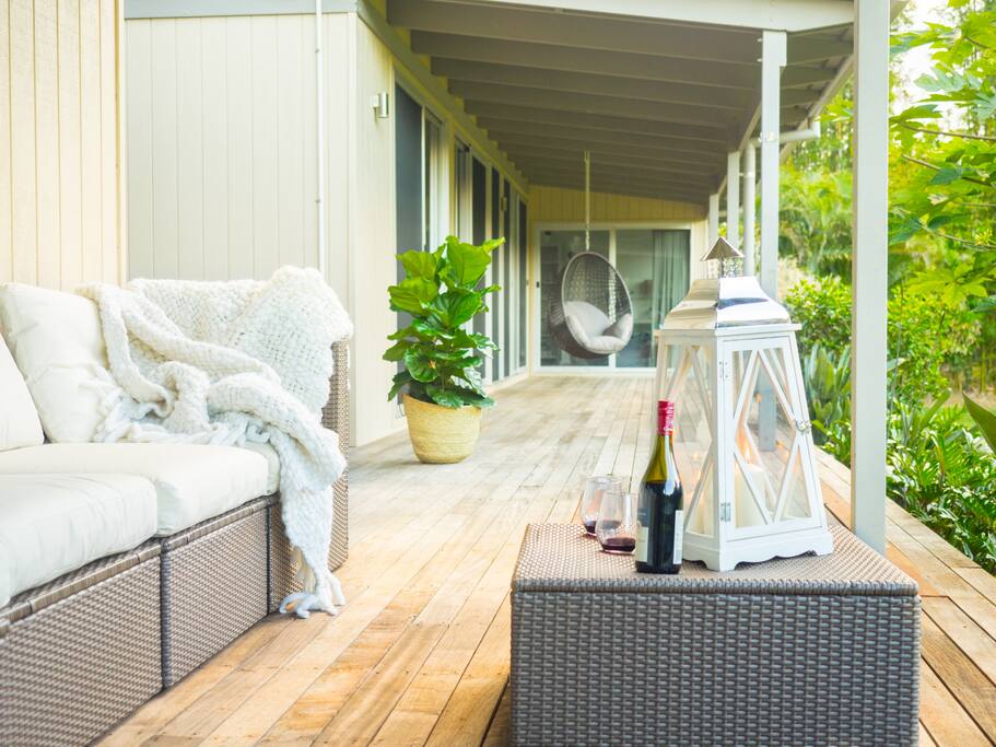 Full length open deck