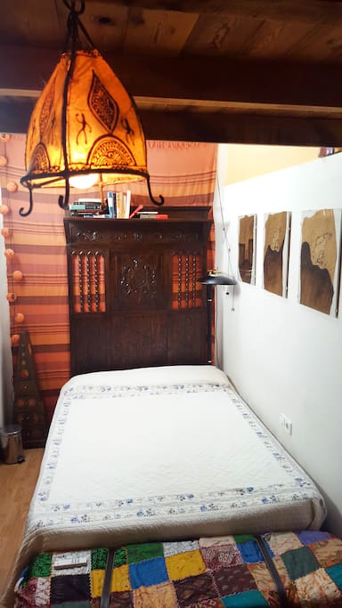 Habitación de 14 m² para 2 personas con calefacción. Cama 135x200.