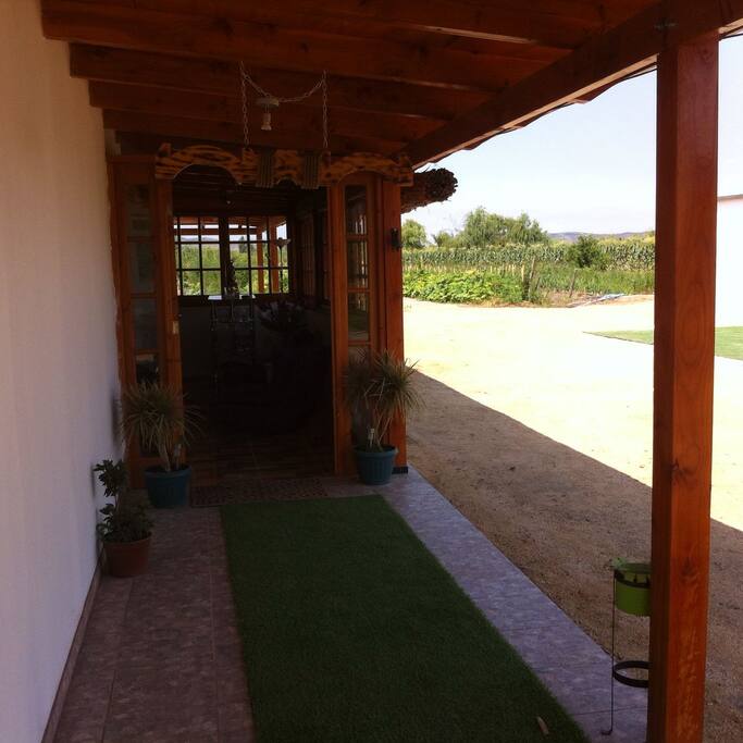 Entrada principal casona