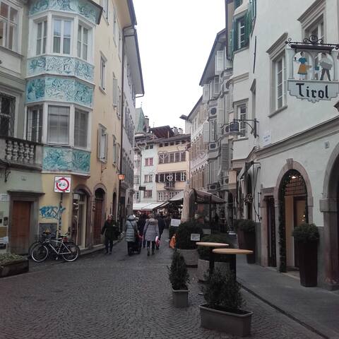 Zentrum Bozen Fussgängerzone