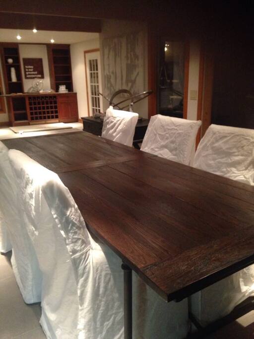 Newly remodeled dining area