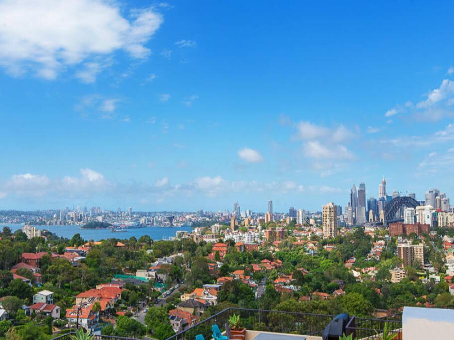 actual view from private rooftop
