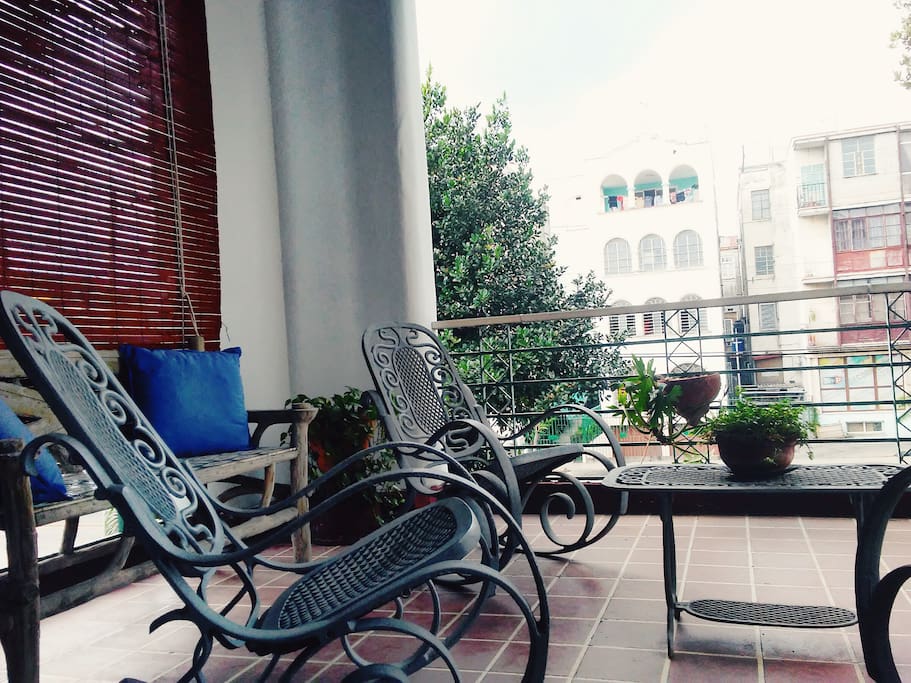 Terrace (Ideal for relaxing, having a coffee or drink and a nice conversation)
