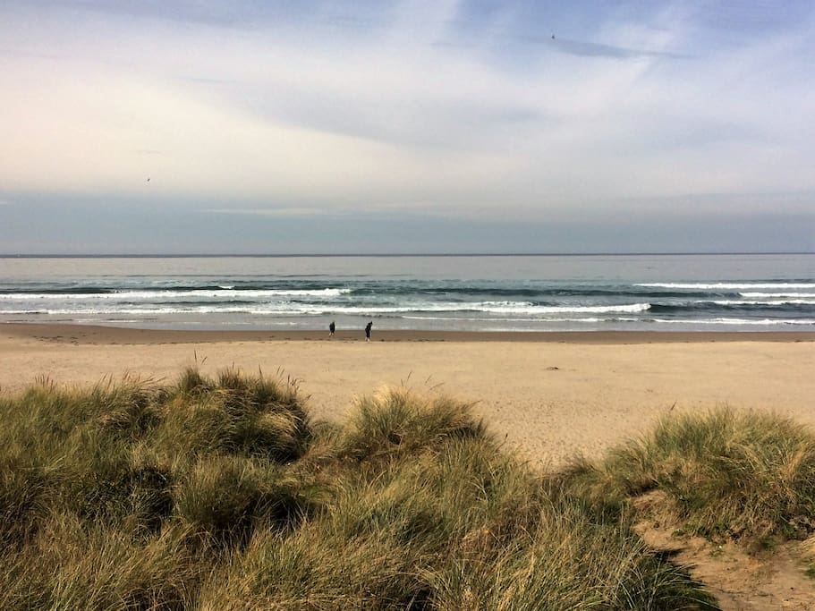 Eight miles of sandy beach!