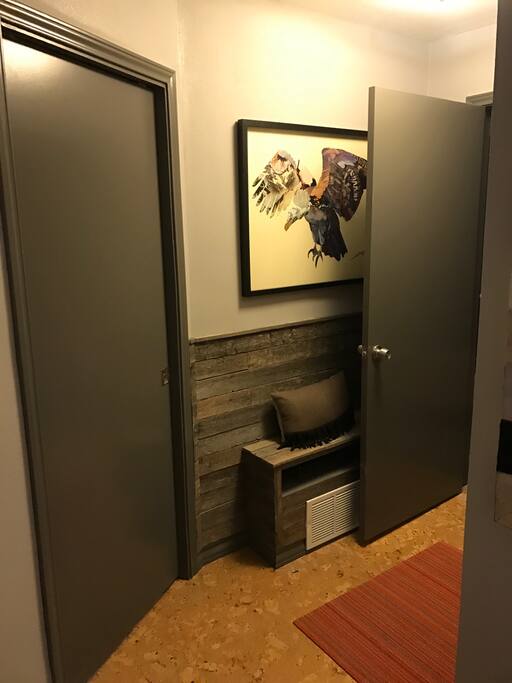 Private Entrance from hallway