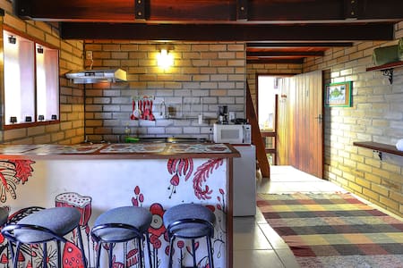 Private Loft Apartment with Sea View - Ilha Grande