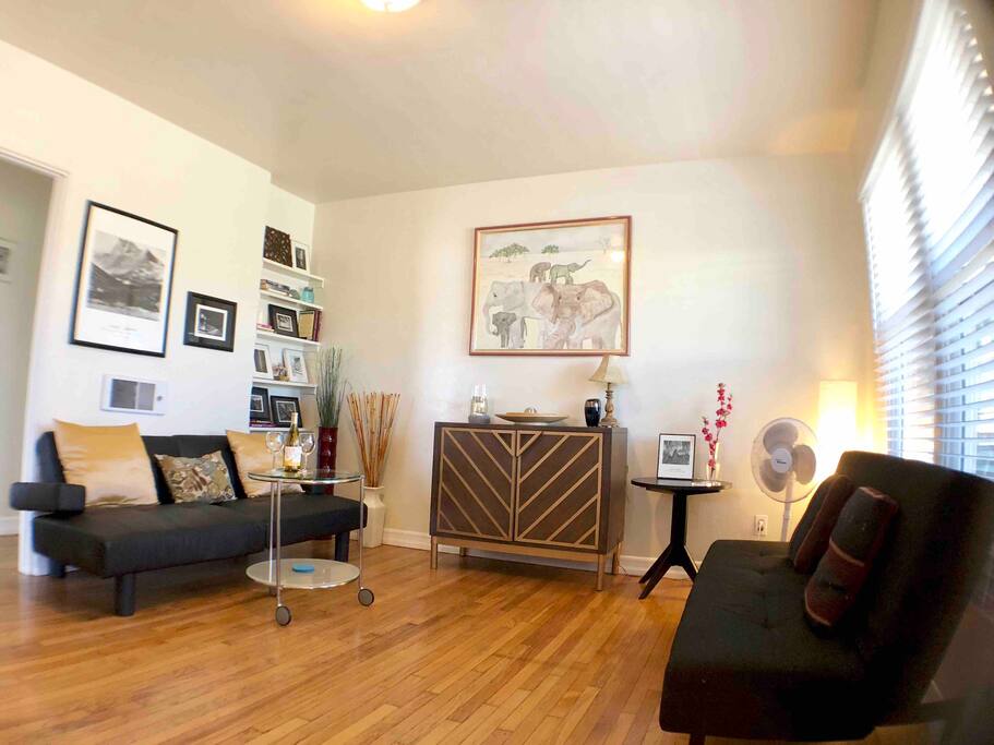 Spacious and classic living room