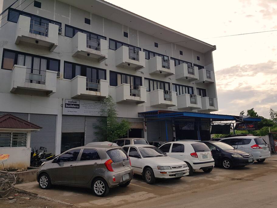 The building facade