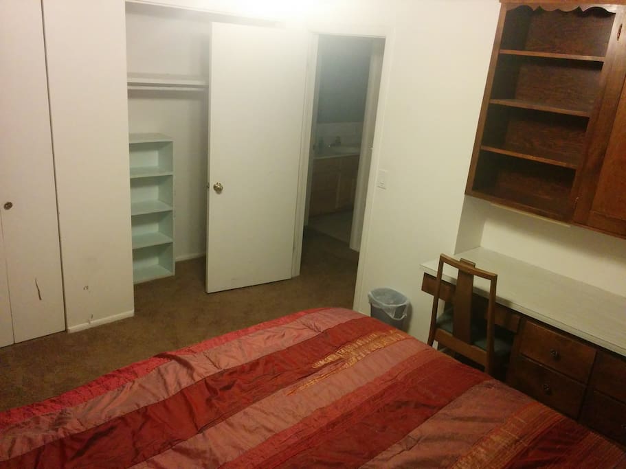 Bedroom view towards doorway