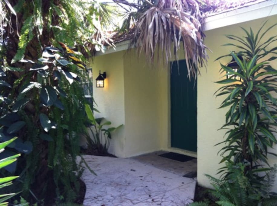 cottage entrance