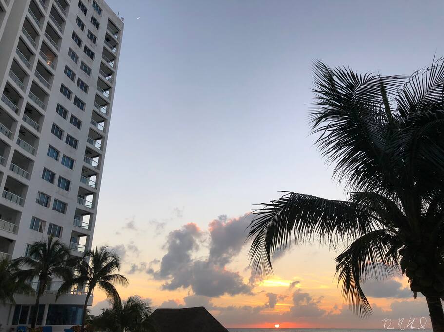 Beautiful sunset views