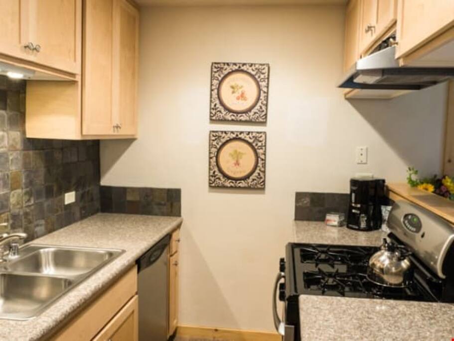 Prepare meals in the comfort of your very own fully-equipped kitchen.
