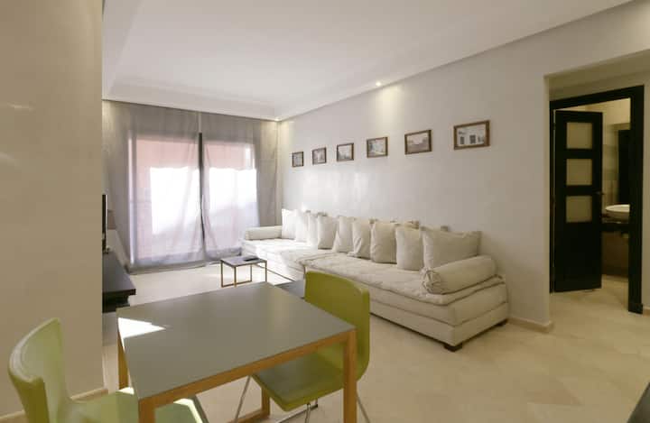 Appartement Haut Standing Guéliz - 馬拉卡治