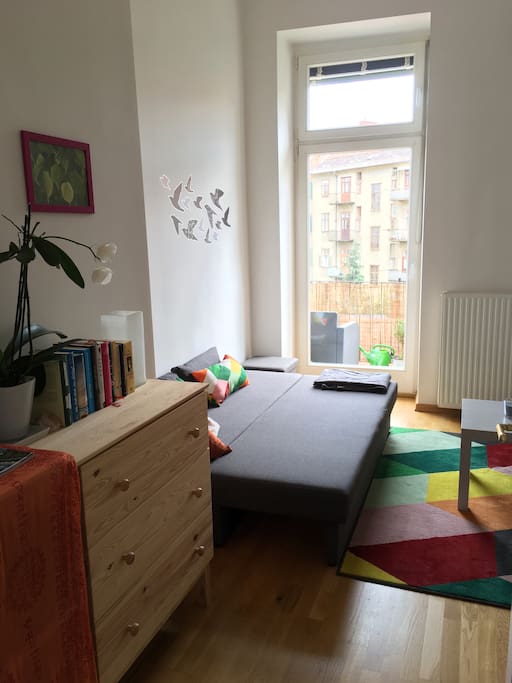 Dein Zimmer mit Balkon - your room with balcony in the yard
