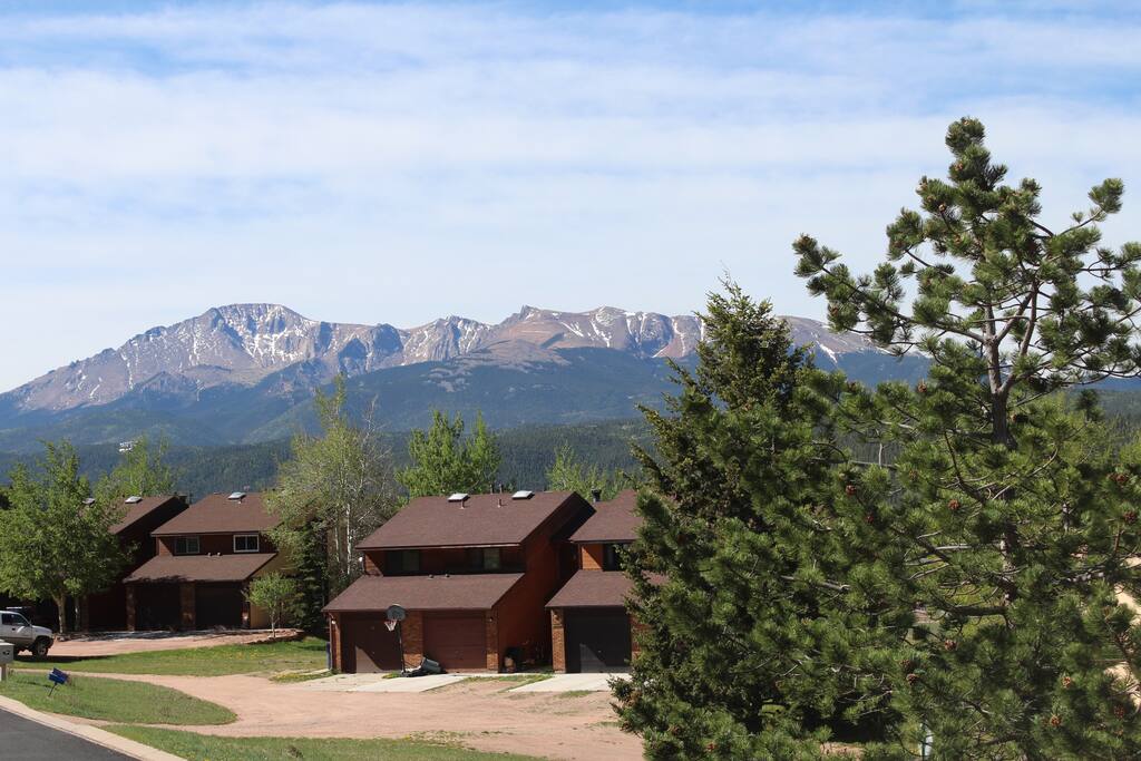 View of Pike's Peak from the Master bedroom