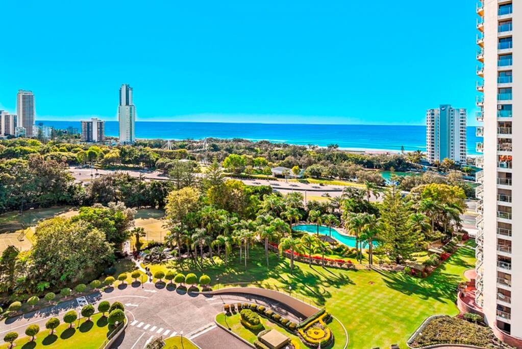 View from the balcony
