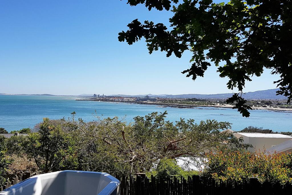 View from the lounge and patio