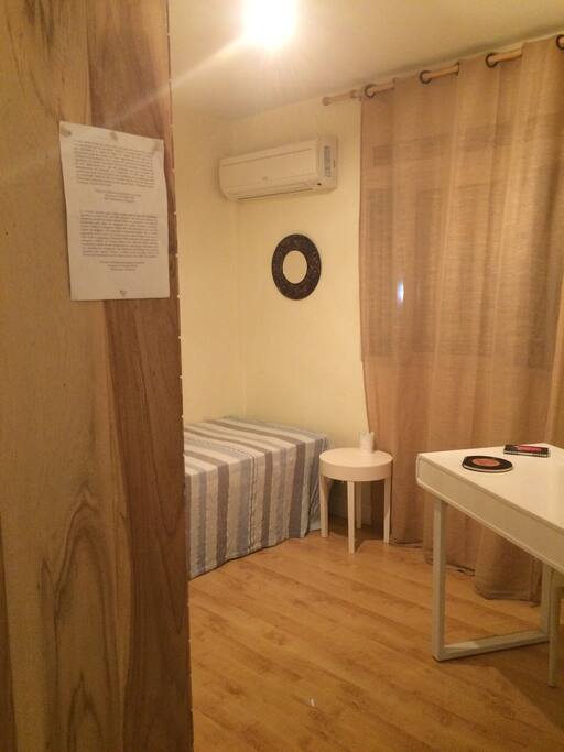 The bedroom
