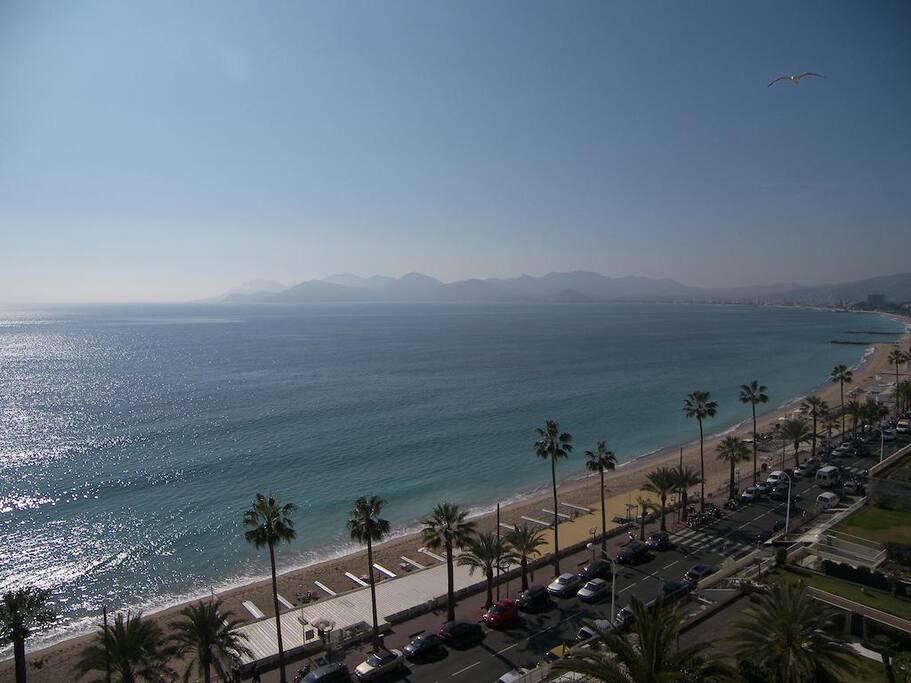 Vue à droite de la Terrasse