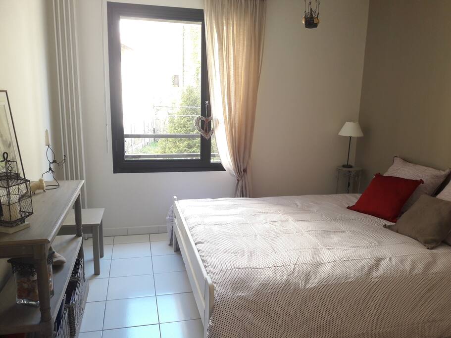 Chambre lin lit 1,60 m