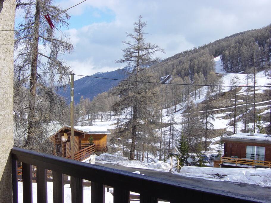 Vue du balcon