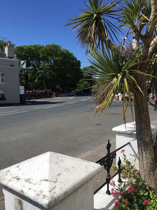 View of Ballaugh Bridge.