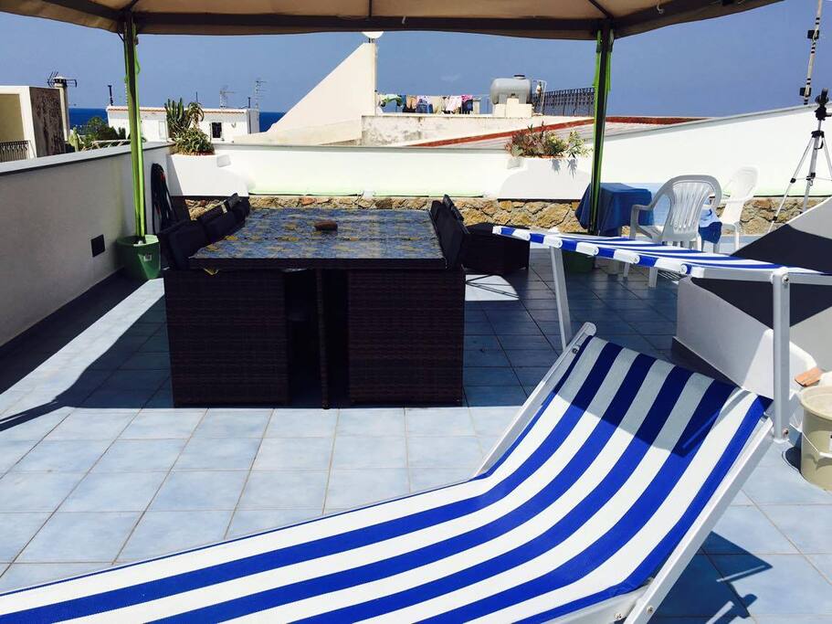 roof top table setting