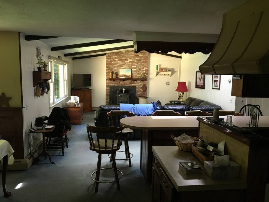 Kitchen and Den