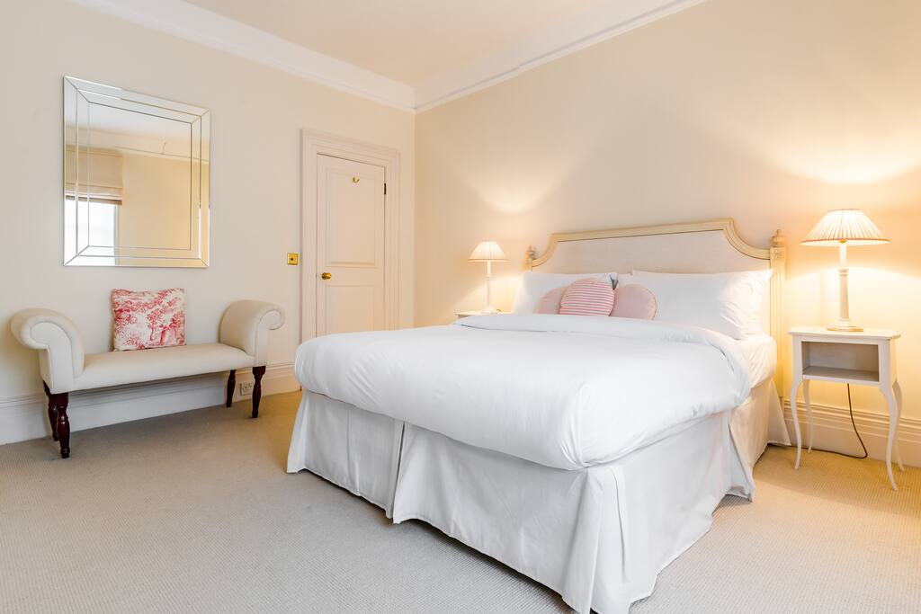 The master bedroom.