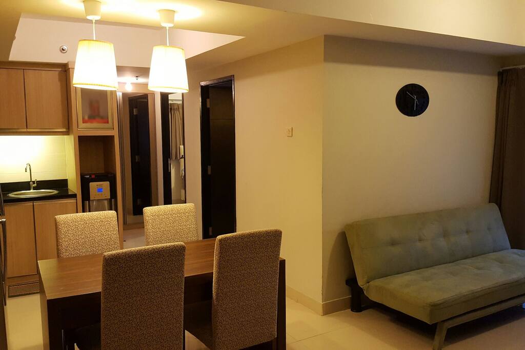 Common area and Kitchen
