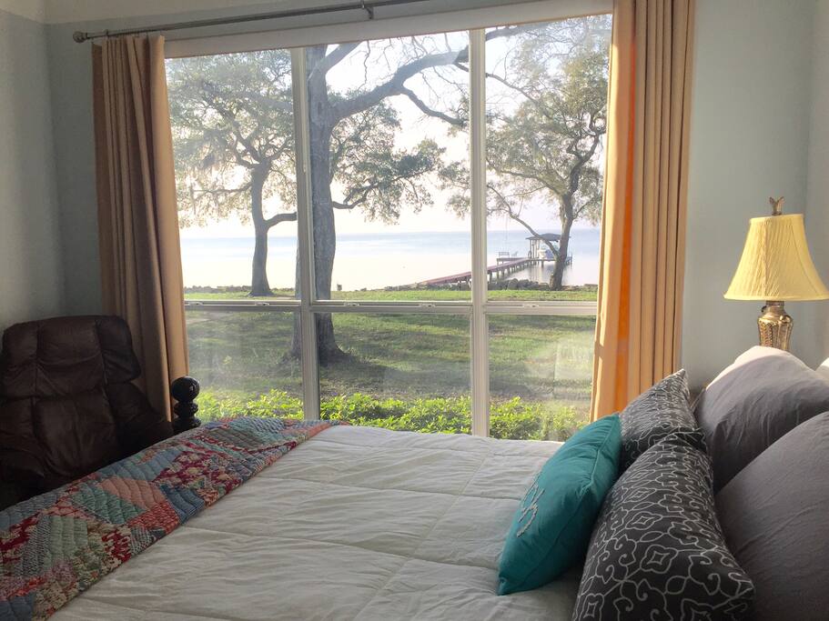 Wake to the sunrise or pull the blinds and sleep in...