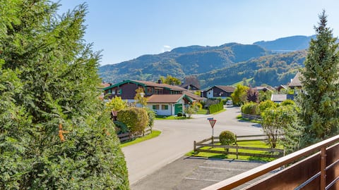 Cozy apartment with indoor steam bath and pool