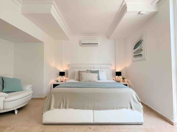 Апартман на приземје. 