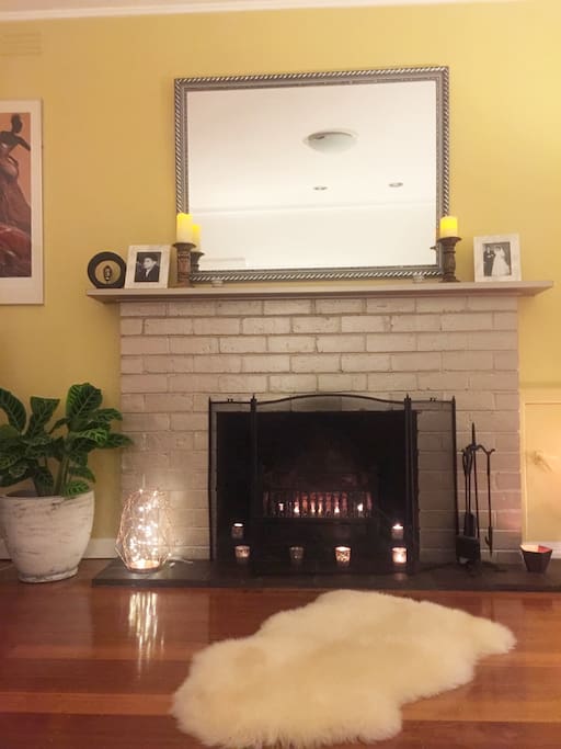 Open fire place