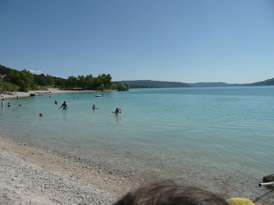 Les plages du lac