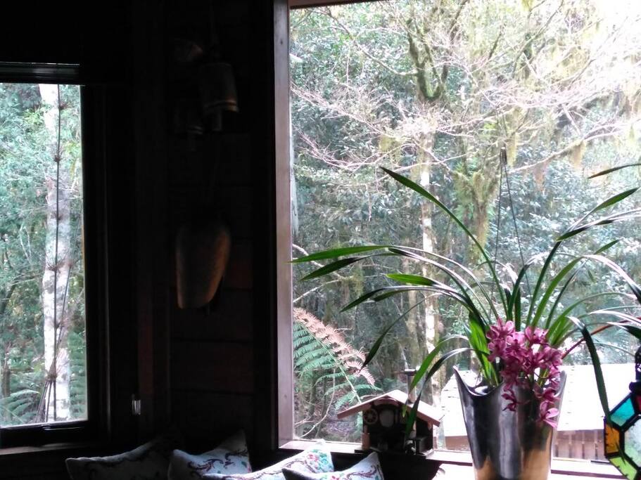 Vista da sala