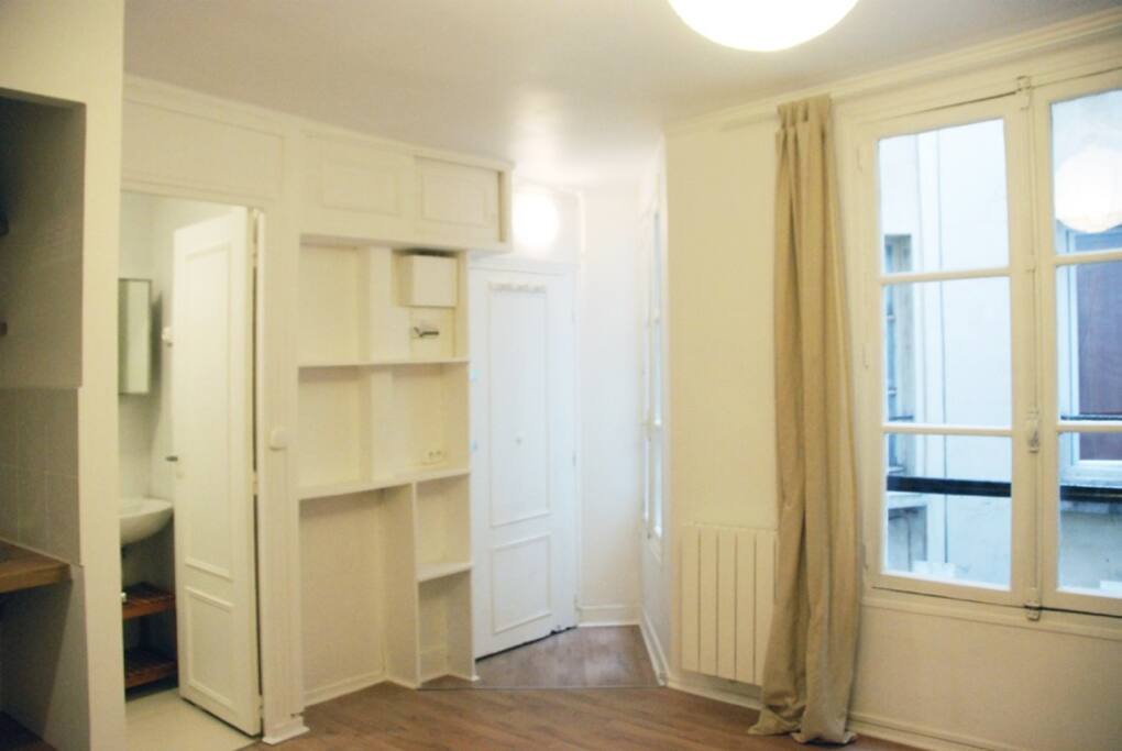 When I moved in March!